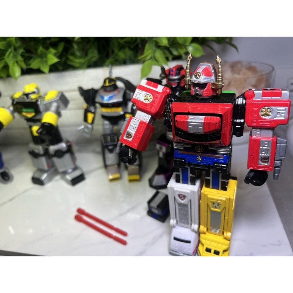 Power Ranger Time Force Trans-Warp Megazord Lot - Picture 4 of 12